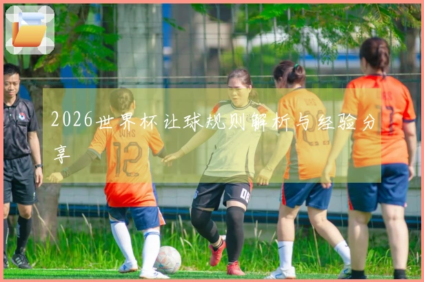 2026世界杯让球规则解析与经验分享