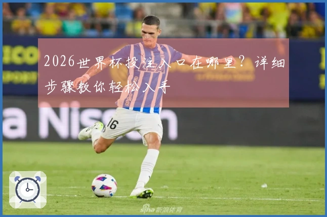 2026世界杯投注入口在哪里？详细步骤教你轻松入手